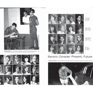 Champaign Central High School Maroon Yearbook - 1968