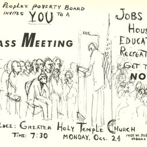 People's Poverty Board flyer