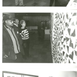 Opening of "Covering Our Heritage" exhibit at Krannert Art Museum.