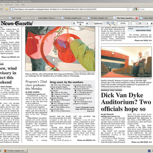 News-Gazette clippings, December 11-17 2010