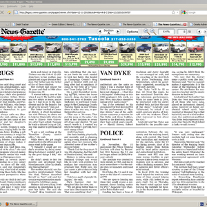 News-Gazette clippings, December 11-17 2010