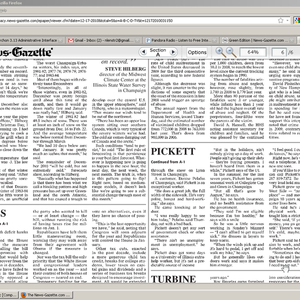 News-Gazette clippings, December 11-17 2010