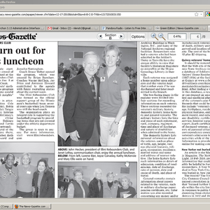 News-Gazette clippings, December 11-17 2010