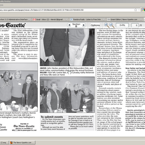 News-Gazette clippings, December 11-17 2010