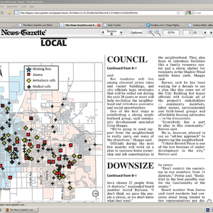 News-Gazette clippings, December 11-17 2010