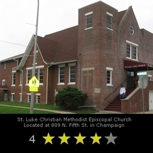 Articles and links on St. Luke's C.M.E. in Champaign