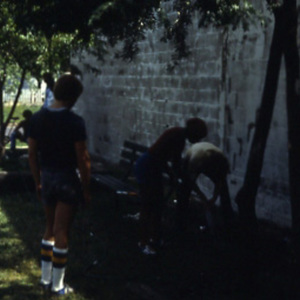 Slides for a presentation on the History of the Park Street Mural (Fifth and Park Street, Champaign)