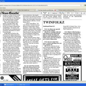 News-Gazette clippings, First week of May, 2010