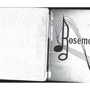 Urbana High School Rosemary - 1957