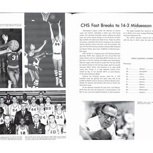 Champaign Central High School Maroon Yearbook - 1967