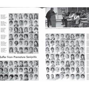 Champaign Central High School Maroon Yearbook - 1967