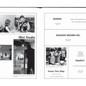 Champaign Central High School Maroon Yearbook - 1967