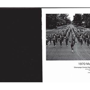 Champaign Central High School Maroon Yearbook - 1970