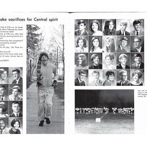 Champaign Central High School Maroon Yearbook - 1969