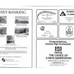 Urbana High School Rosemary - 1988