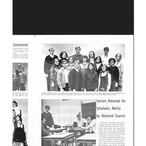 Centennial High School Centurian - 1968