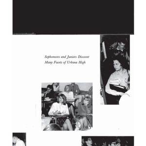 Urbana High School Rosemary Yearbook - 1966
