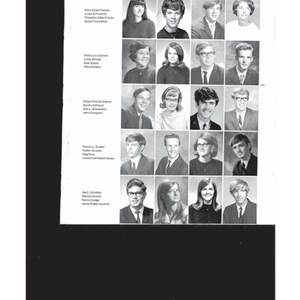 Urbana High School Rosemary Yearbook - 1969