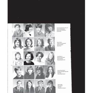 Urbana High School Rosemary Yearbook - 1969