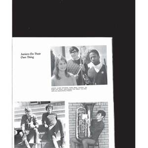 Urbana High School Rosemary Yearbook - 1969