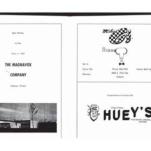 Urbana High School Rosemary Yearbook - 1969