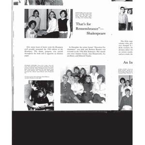 Urbana High School Rosemary Yearbook - 1966