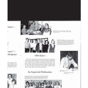 Urbana High School Rosemary Yearbook - 1966