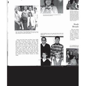 Urbana High School Rosemary Yearbook - 1966