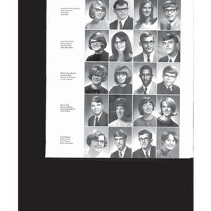 Urbana High School Rosemary Yearbook - 1968