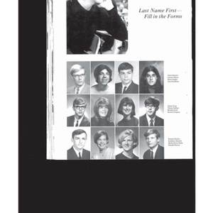 Urbana High School Rosemary Yearbook - 1968