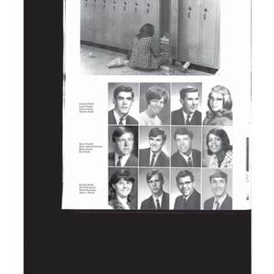 Urbana High School Rosemary Yearbook - 1968