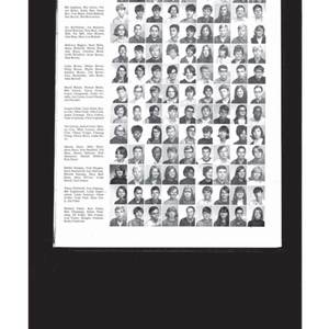 Urbana High School Rosemary Yearbook - 1968