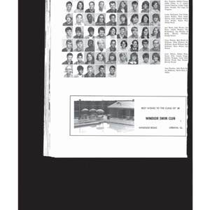 Urbana High School Rosemary Yearbook - 1968