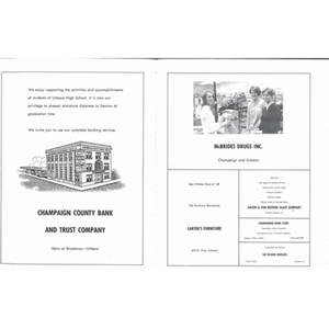 Urbana High School Rosemary Yearbook - 1968