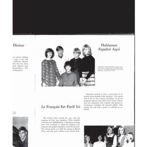 Urbana High School Rosemary Yearbook - 1966