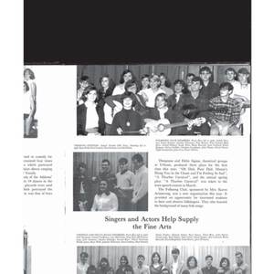 Urbana High School Rosemary Yearbook - 1966