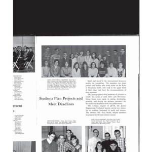 Urbana High School Rosemary Yearbook - 1966