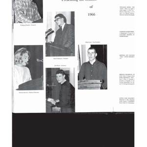 Urbana High School Rosemary Yearbook - 1966