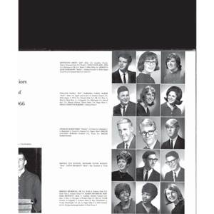 Urbana High School Rosemary Yearbook - 1966