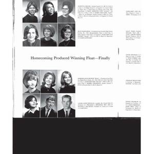 Urbana High School Rosemary Yearbook - 1966