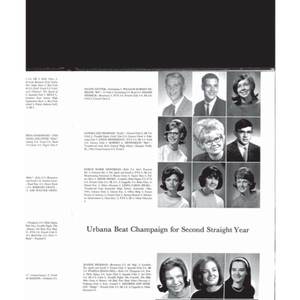 Urbana High School Rosemary Yearbook - 1966