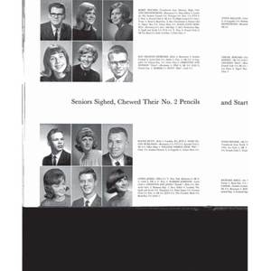 Urbana High School Rosemary Yearbook - 1966