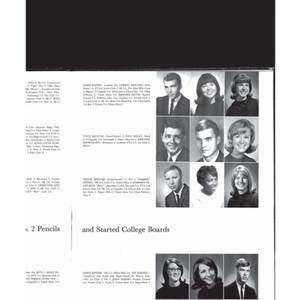 Urbana High School Rosemary Yearbook - 1966