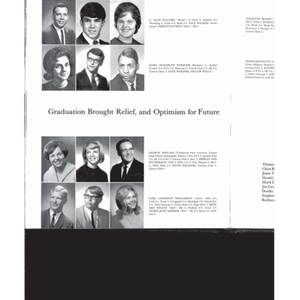 Urbana High School Rosemary Yearbook - 1966