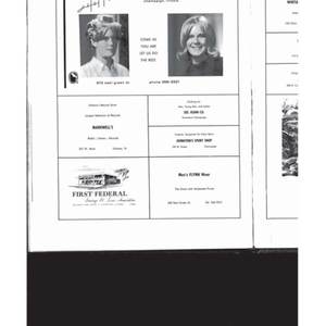 Urbana High School Rosemary Yearbook - 1966