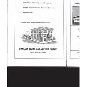 Urbana High School Rosemary Yearbook - 1966