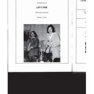 Urbana High School Rosemary Yearbook - 1966