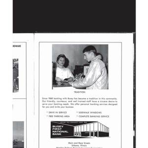 Urbana High School Rosemary Yearbook - 1966